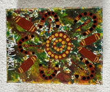 Women and Campfire Aboriginal Art Australia | Aboriginal Dot Art Australia Online | Aboriginal Paintings Australia | Jabaljarri Arts & Merchandise