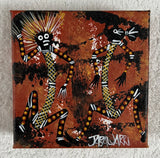Dancing Men Aboriginal Art Australia