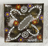 Women and Bush Fruit Aboriginal Art Australia 